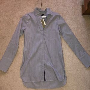 J Crew striped professional button-down